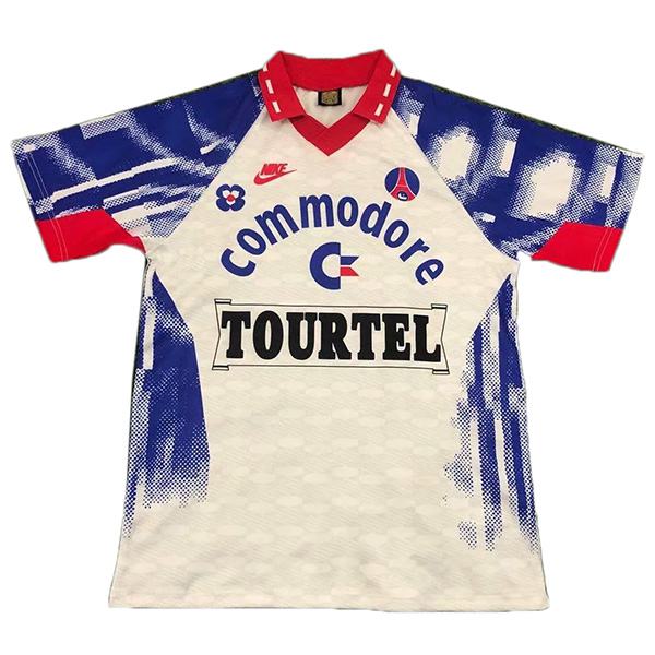 Paris Saint Germain away soccer jersey PSG sportwear men's second soccer shirt football sport t-shirt 1993-1994